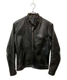 Schott（ショット）の古着「641シングルライダースジャケット」｜ブラック