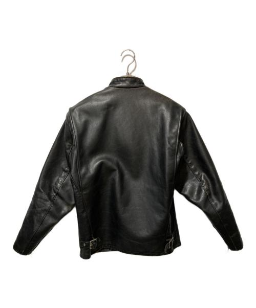 Schott（ショット）Schott (ショット) 641シングルライダースジャケット ブラック サイズ:38の古着・服飾アイテム