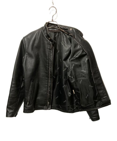 Schott（ショット）Schott (ショット) 641シングルライダースジャケット ブラック サイズ:38の古着・服飾アイテム
