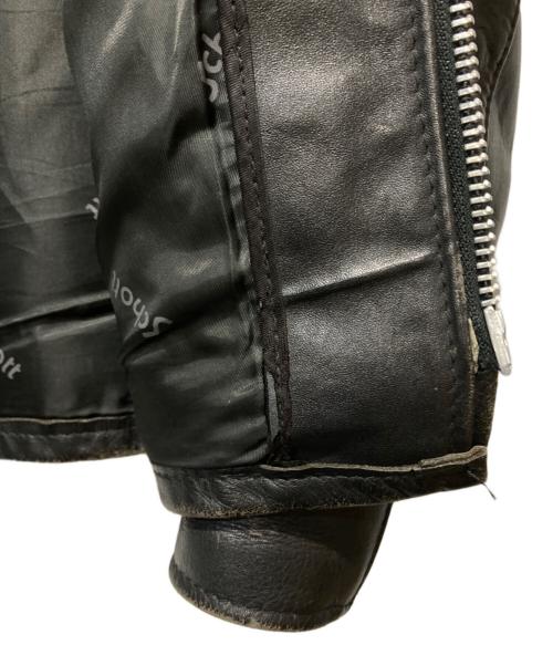 Schott（ショット）Schott (ショット) 641シングルライダースジャケット ブラック サイズ:38の古着・服飾アイテム