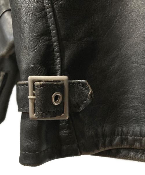 Schott（ショット）Schott (ショット) 641シングルライダースジャケット ブラック サイズ:38の古着・服飾アイテム