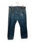 ONI DENIM（オニデニム）の古着「セルビッチデニムパンツ」｜インディゴ