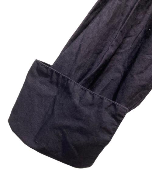 ne quittez pas（ヌキテパ）ne quittez pas (ヌキテパ) Cotton Poplin Wave Tuck Blouse ネイビー サイズ:なしの古着・服飾アイテム