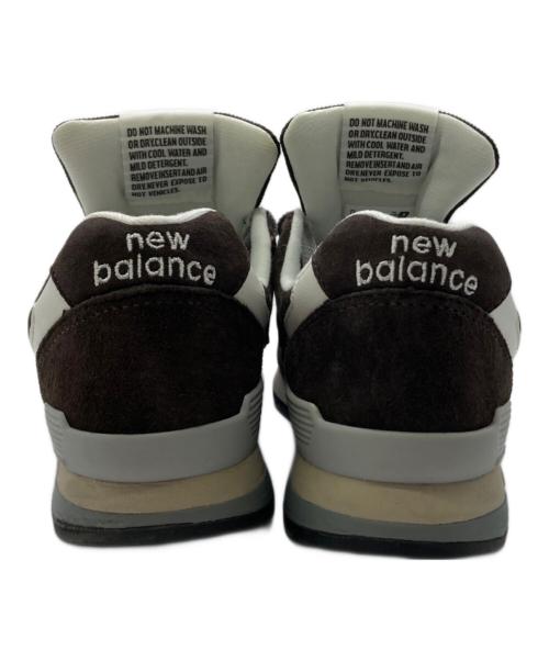 NEW BALANCE（ニューバランス）NEW BALANCE (ニューバランス) ローカットスニーカー ブラウン サイズ:23.5cmの古着・服飾アイテム