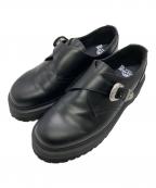 Dr.Martensドクターマーチン）の古着「MONK バックル モンク シューズ」｜ブラック