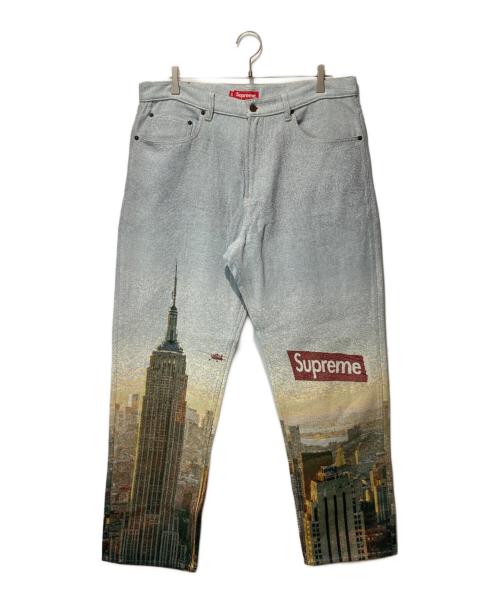 SUPREME（シュプリーム）SUPREME (シュプリーム) 20FW Aerial Tapestry Regular Jean ブルー サイズ:36の古着・服飾アイテム