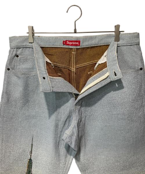 SUPREME（シュプリーム）SUPREME (シュプリーム) 20FW Aerial Tapestry Regular Jean ブルー サイズ:36の古着・服飾アイテム