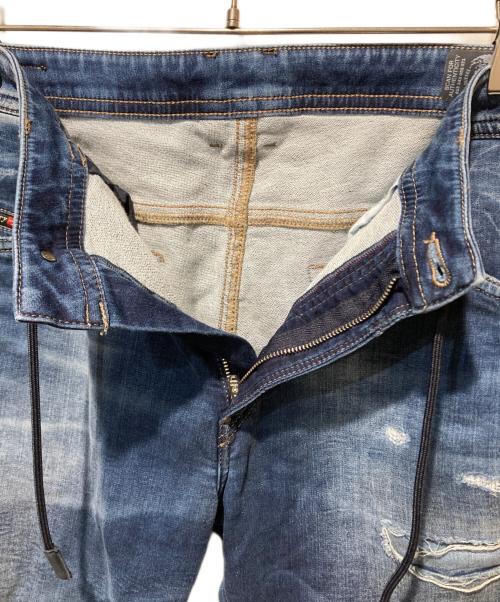 DIESEL（ディーゼル）DIESEL (ディーゼル) THOMMER CB-NE ダメージデニムパンツ インディゴ サイズ:36の古着・服飾アイテム