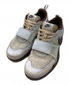 NIKE×Travis Scottナイキ×トラヴィススコット）の古着「ZOOM FIELD JAXX」｜ブラウン×ホワイト
