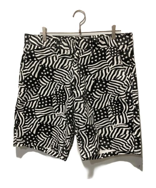 SUPREME（シュプリーム）Supreme (シュプリーム) 20SS Work Short Flag ブラック サイズ:34の古着・服飾アイテム