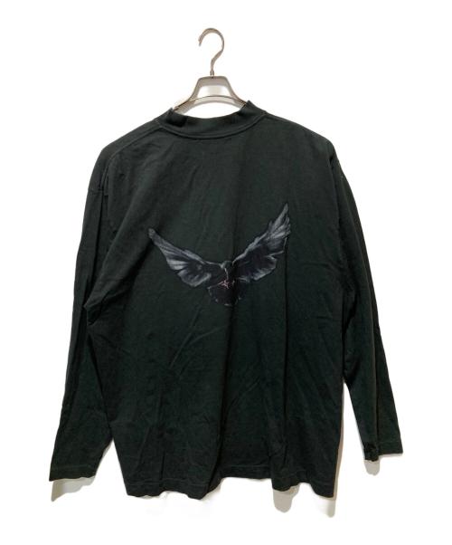 GAP YEEZY Engineered By Balenciaga（イージー ギャップ エンジニアード バイ バレンシアガ）GAP YEEZY ENGINEERED BY BALENCIAGA (イージー ギャップ エンジニアード バイ バレンシアガ) DOVE LONGSLEEVE TEE ブラック サイズ:Ｌの古着・服飾アイテム