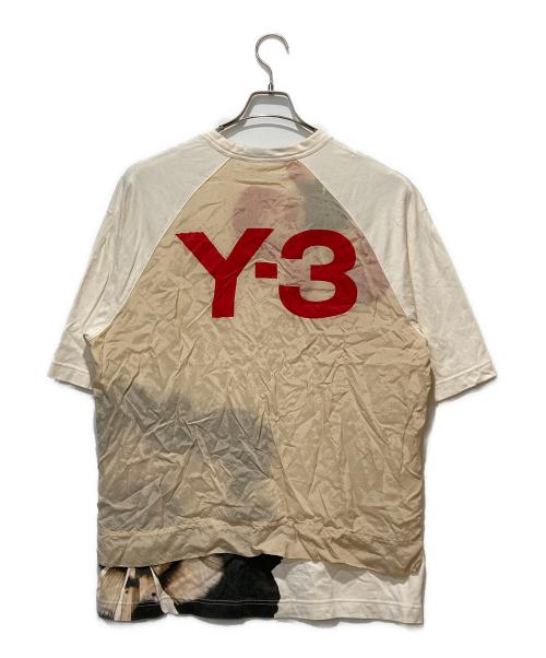 Y-3（ワイスリー）Y-3 (ワイスリー) M SD RWJSY GX SS T アイボリー サイズ:Lの古着・服飾アイテム