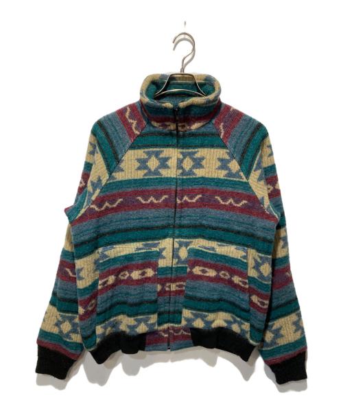 WOOLRICH（ウールリッチ）WOOLRICH (ウールリッチ) ネイティブ柄ウールジャケット マルチカラー サイズ:Ｍの古着・服飾アイテム