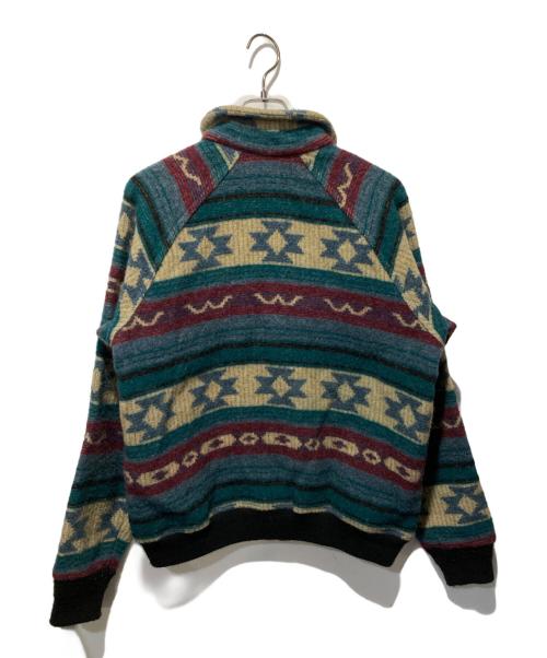 WOOLRICH（ウールリッチ）WOOLRICH (ウールリッチ) ネイティブ柄ウールジャケット マルチカラー サイズ:Ｍの古着・服飾アイテム