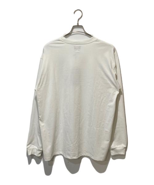 Needles（ニードルズ）Needles (ニードルズ) ロンT L/S Crew Neck Tee ホワイト サイズ:Ⅼの古着・服飾アイテム