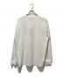 Needles (ニードルズ) ロンT L/S Crew Neck Tee ホワイト サイズ:Ⅼ：8000円