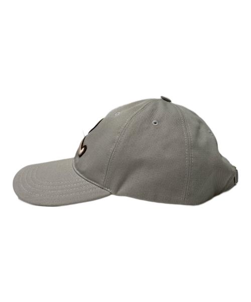 LOEWE（ロエベ）LOEWE (ロエベ) Lパッチ キャップ グレー サイズ:Mの古着・服飾アイテム