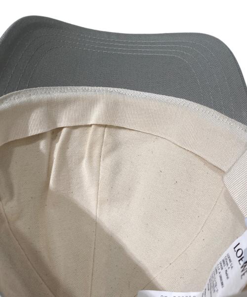 LOEWE（ロエベ）LOEWE (ロエベ) Lパッチ キャップ グレー サイズ:Mの古着・服飾アイテム