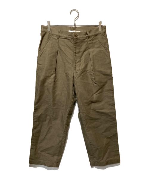 Caledoor（カレドアー）Caledoor (カレドアー) モールスキントラウザーズ ブラウン サイズ:Ｍの古着・服飾アイテム