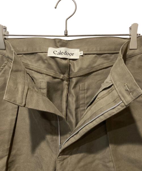 Caledoor（カレドアー）Caledoor (カレドアー) モールスキントラウザーズ ブラウン サイズ:Ｍの古着・服飾アイテム