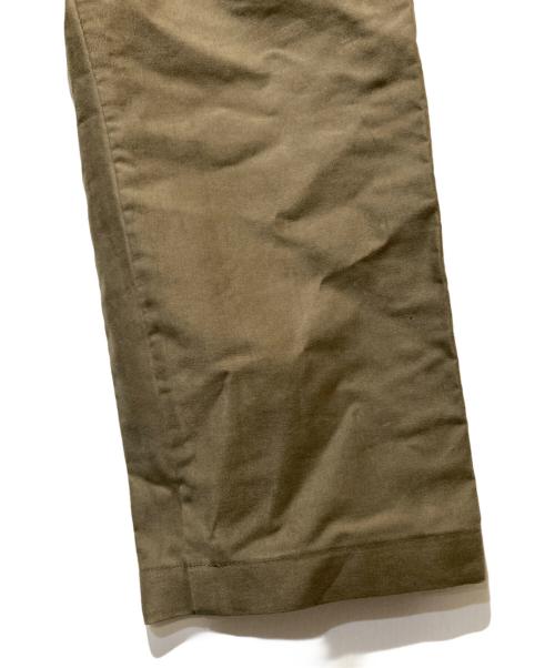 Caledoor（カレドアー）Caledoor (カレドアー) モールスキントラウザーズ ブラウン サイズ:Ｍの古着・服飾アイテム