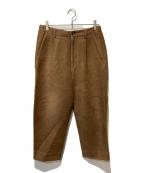 Graphpaperグラフペーパー）の古着「Double Cloth Moleskin Trouser」｜ブラウン