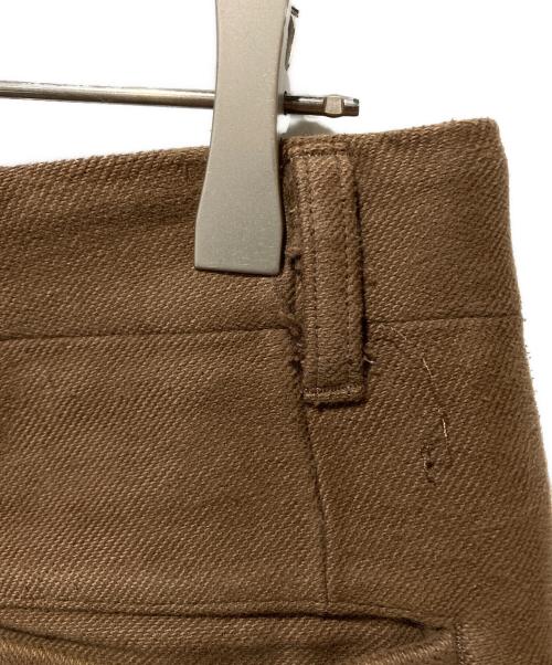 Graphpaper（グラフペーパー）Graphpaper (グラフペーパー) Double Cloth Moleskin Trouser ブラウン サイズ:1の古着・服飾アイテム