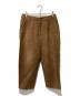 Graphpaper（グラフペーパー）の古着「Double Cloth Moleskin Trouser」｜ブラウン