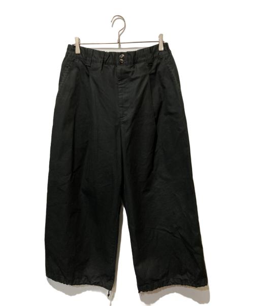 sillage（シアージ）Sillage (シアージ) Baggy Trousers ブラック サイズ:FREEの古着・服飾アイテム