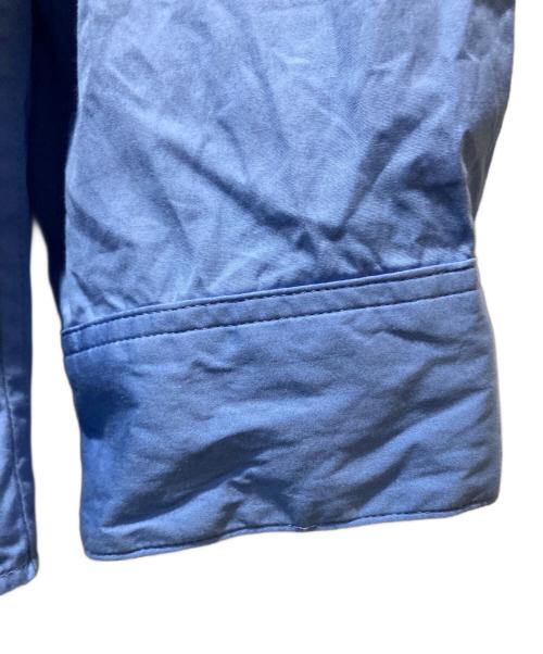 CABAN（キャバン）CABaN (キャバン) スビンウェザーコットン レギュラーカラーシャツ ブルー サイズ:Ｍの古着・服飾アイテム