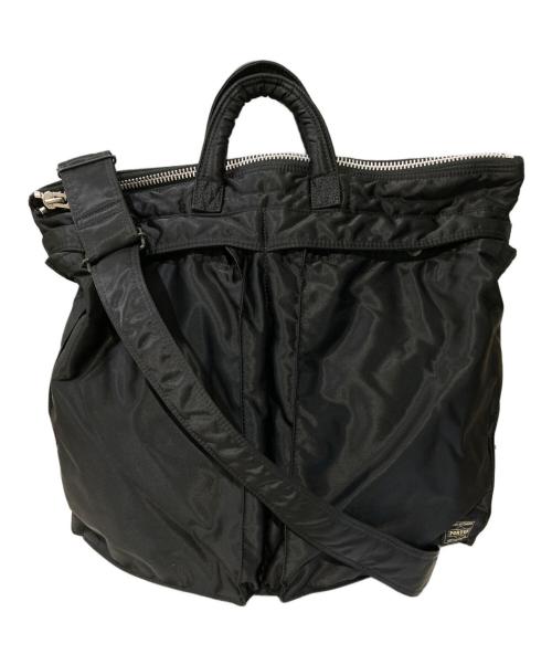 PORTER（ポーター）PORTER (ポーター) HELMET BAG(L) ブラックの古着・服飾アイテム