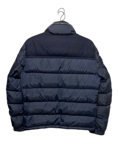 MONCLER（モンクレール）MONCLER (モンクレール) ARCS ウール切替ダウンジャケット ネイビー サイズ:2の古着・服飾アイテム