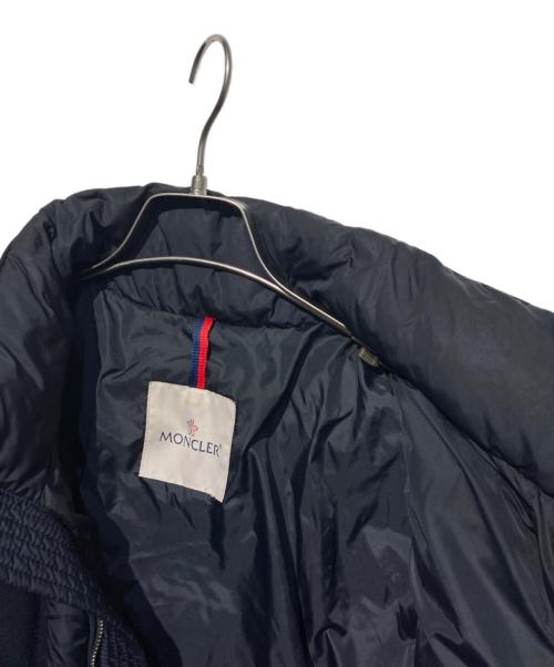 MONCLER（モンクレール）MONCLER (モンクレール) ARCS ウール切替ダウンジャケット ネイビー サイズ:2の古着・服飾アイテム