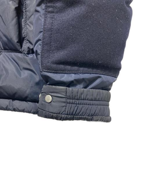 MONCLER（モンクレール）MONCLER (モンクレール) ARCS ウール切替ダウンジャケット ネイビー サイズ:2の古着・服飾アイテム