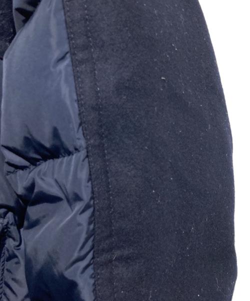 MONCLER（モンクレール）MONCLER (モンクレール) ARCS ウール切替ダウンジャケット ネイビー サイズ:2の古着・服飾アイテム