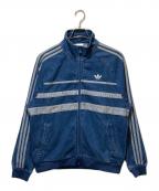 adidasアディダス）の古着「アディカラー ファーストブルー デニム トラックトップ」｜インディゴ