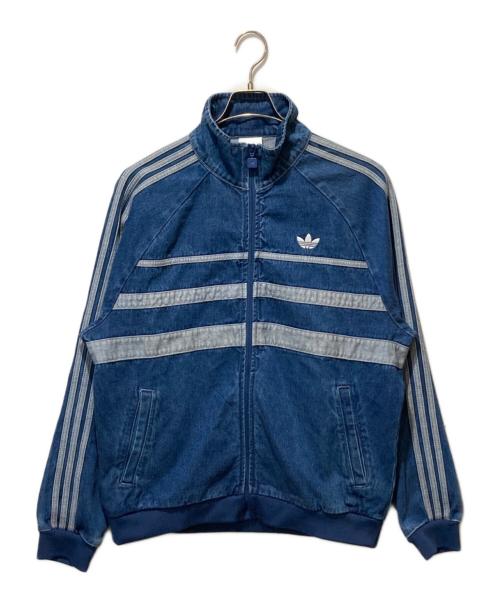 adidas（アディダス）adidas (アディダス) アディカラー ファーストブルー デニム トラックトップ インディゴ サイズ:Xlの古着・服飾アイテム