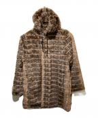 SUPREMEシュプリーム）の古着「Faux Fur Hooded Coat」｜ブラウン