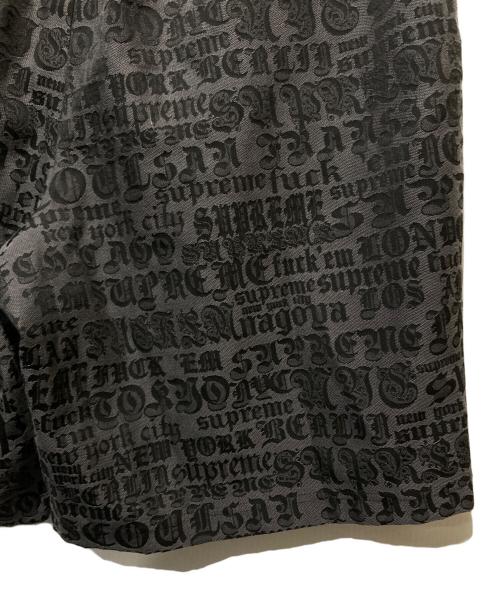 SUPREME（シュプリーム）Supreme (シュプリーム) Cities Jacquard Short ブラック サイズ:Ⅼの古着・服飾アイテム