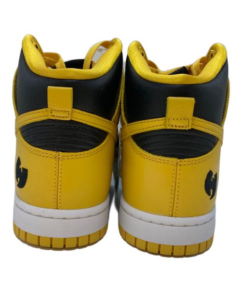 NIKE（ナイキ）NIKE (ナイキ) wu-tang clan (ウータンクラン) Dunk High Retro PRM イエロー×ブラック サイズ:26.5cmの古着・服飾アイテム