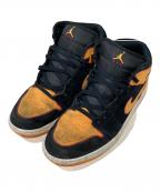 NIKEナイキ）の古着「Air Jordan 1 Mid SE "Vivid Orange"」｜イエロー×ブラック