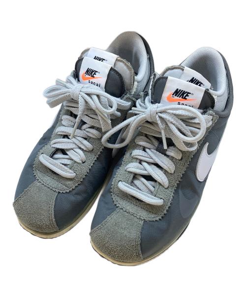 NIKE（ナイキ）NIKE (ナイキ) sacai (サカイ) ZOOM CORTEZ SP グレー サイズ:27cmの古着・服飾アイテム