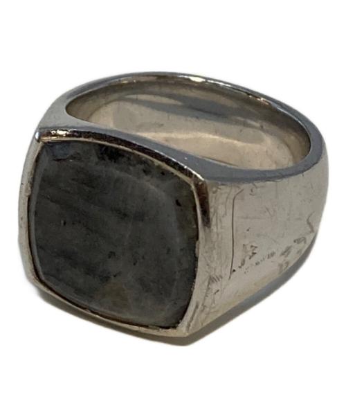TOM WOOD（トムウッド）TOM WOOD (トムウッド) Larvikite ring シルバー サイズ:12号の古着・服飾アイテム