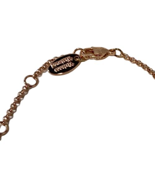 Vivienne Westwood（ヴィヴィアンウエストウッド）Vivienne Westwood (ヴィヴィアンウエストウッド) オーブネックレス ピンクゴールドの古着・服飾アイテム