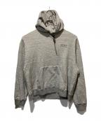SEDAN ALL-PURPOSEセダンオールパーパス）の古着「OG LOGO ELASTIC CORD HOODIE」｜グレー