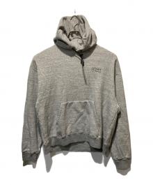 SEDAN ALL-PURPOSE（セダンオールパーパス）の古着「OG LOGO ELASTIC CORD HOODIE」｜グレー