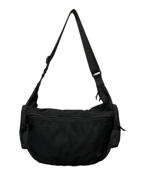 SEDAN ALL-PURPOSE（セダンオールパーパス）SEDAN ALL-PURPOSE (セダンオールパーパス) Mesh Shoulder Bag ブラックの古着・服飾アイテム