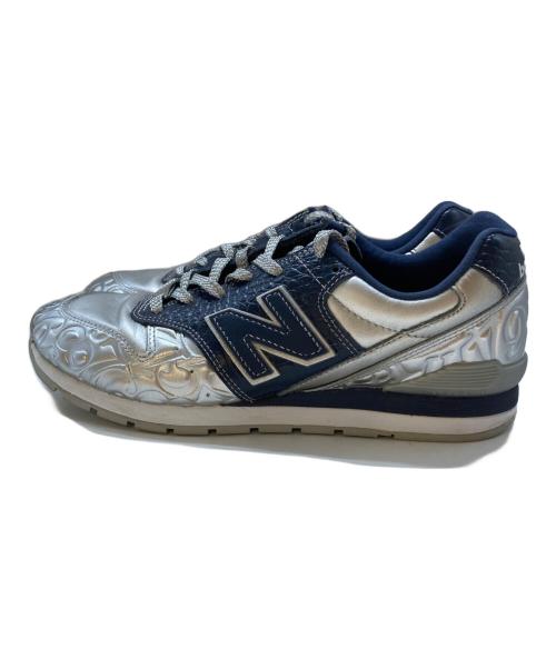 NEW BALANCE（ニューバランス）NEW BALANCE (ニューバランス) FRANCK MULLER (フランクミュラー) スニーカー シルバー サイズ:25.5cmの古着・服飾アイテム