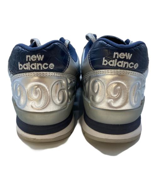 NEW BALANCE（ニューバランス）NEW BALANCE (ニューバランス) FRANCK MULLER (フランクミュラー) スニーカー シルバー サイズ:25.5cmの古着・服飾アイテム