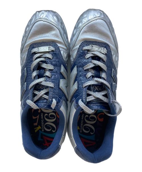 NEW BALANCE（ニューバランス）NEW BALANCE (ニューバランス) FRANCK MULLER (フランクミュラー) スニーカー シルバー サイズ:25.5cmの古着・服飾アイテム